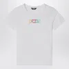 K-way K Way White Emel T Shirt With Logo