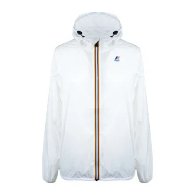 K-WAY K-WAY WHITE FOLDING WATERPROOF JACKET LE VRAI 4.0 CLAUDE