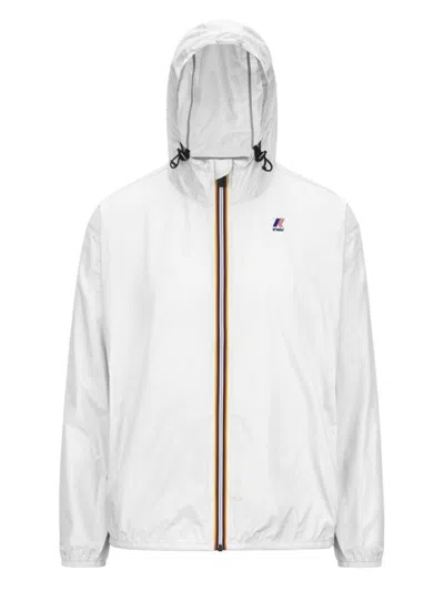 K-way Le Vrai 4.0 Claudette Man Jacket Off White Size Xxl Polyamide