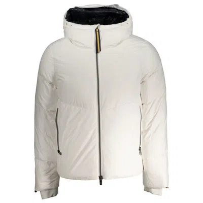K-way White Polyester Jacket