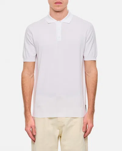 K-way White Short Sleeves Polo T-shirt