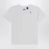K-way White Edouard T-shirt In Cotton In White