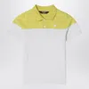 K-way White/green Acacia Cotton Polo In Multicolor