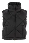 K-way Will Super Light Thermo Heavy Waistcoat In Black
