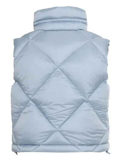 K-way Will Quilted Down Gilet In Blue