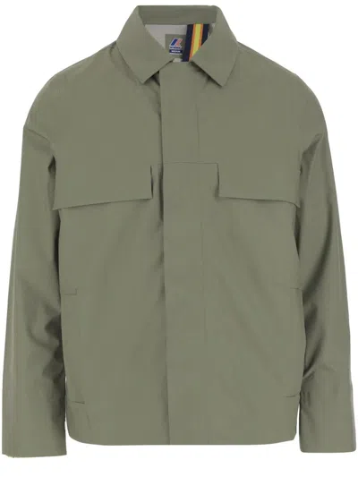 K-WAY WINDPROOF COTTON JACKET