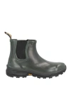 K-way Woman Ankle Boots Dark Green Size 10 Rubber In Green