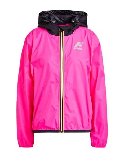 K-way Woman Jacket Fuchsia Size M Polyamide