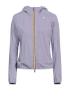 K-way Woman Jacket Lilac Size M Polyester, Polyurethane In Purple