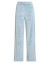 K-way Woman Pants Light Blue Size Xxl Polyester, Elastane