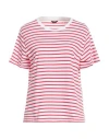 K-way Woman T-shirt White Size Xl Cotton