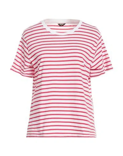 K-way Woman T-shirt White Size Xl Cotton