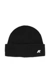 K-way Wool Beanie In Black
