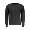 K-way Black Wool Men's Sweater In Black