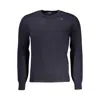 K-way Blue Wool Men's Sweater In Blue