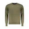 K-way Green Wool Men's Sweater In Green