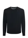 K-way Wool Crewneck Pull In Black
