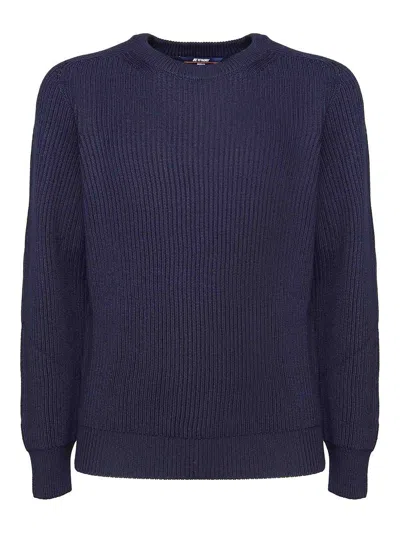 K-WAY SUÉTER CUELLO REDONDO - AZUL