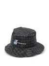 K-way X 10 Corso Como Logo-print Bucket Hat In Black
