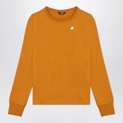 K-way Kids' Yellow Cotton Elmer T-shirt