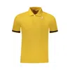 K-way Yellow Cotton Men Polo Men's Shirt In Yellow