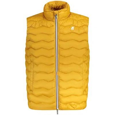 K-way Yellow Polyamide Men Jacket