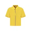K-way Yellow Polyamide Shirt In Yellow