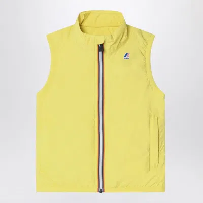 K-way Yellow Waterproof Nylon Vest