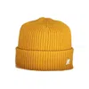 K-WAY YELLOW WOOL MEN CAP