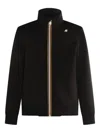 K-way Zip-detail Track Jacket In Black