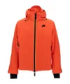 K-way Lesarcs 2l Twill Jacket In Orange