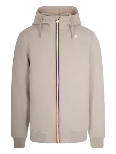 K-WAY ZIP-UP HOODED JACKET