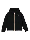 K-way Berenger Hoodie Black In Black