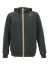K-way Rainer Spacer Sweatshirt In Black