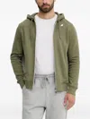 K-way Zip-up Hoodie In Green