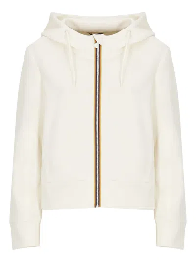 K-way Zip-up Hoodie In Neutral