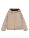 K-way Zip-up Jacket In 中性色