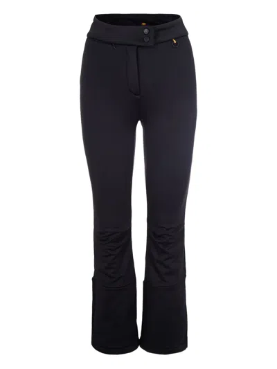 K-way Zipped-cuff Trousers In Black