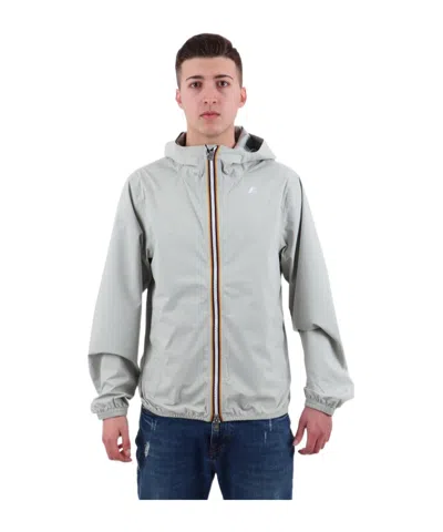 K-way Zipped Hooded Jacket In Multicolor