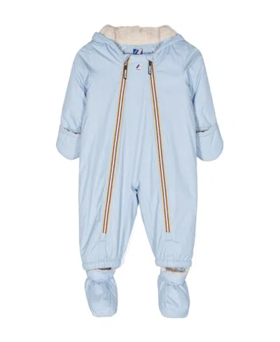 K-way Zipper Jumpsuit In Blue