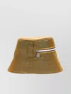 K-way Zipper Logo Bucket Hat With Striped Band