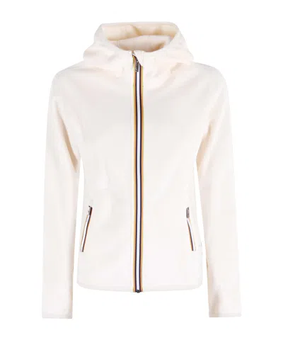 K-way Zipper Sweatshirt In Pink