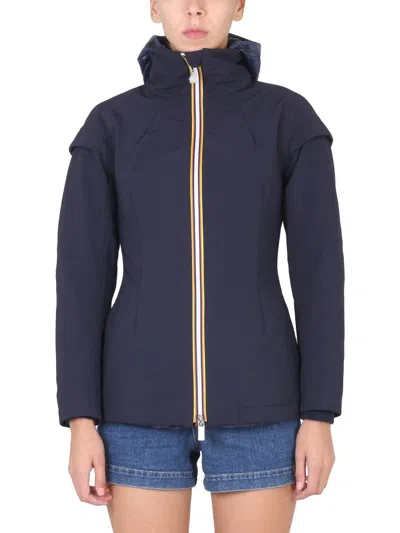 K-WAY K-WAY ZIPPERED WINDBREAKER
