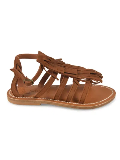 Kjacques Fregate Sandals In Vel Amareto