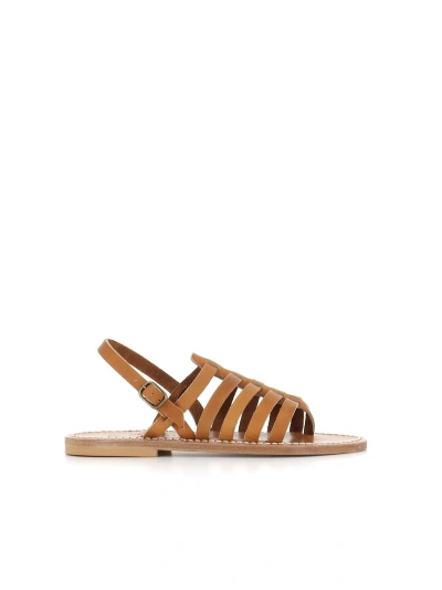 Kjacques Homere Caged Leather Sandals