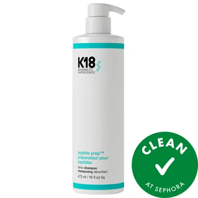 K18 Biomimetic Hairscience Peptide Prep Clarifying Detox Shampoo 16 Oz/473 ml