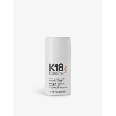 K18 Hair Full-size Leave-in Molecular Repair Hair Mask 50ml In White