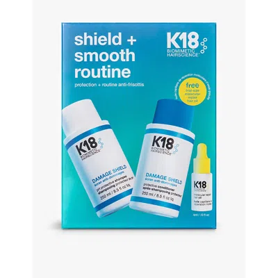 K18 Hair Shield And Smooth Routine Set In White