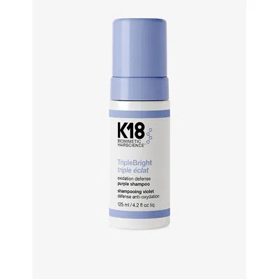 K18 Hair Triplebright Oxidation Defense Purple Shampoo 125ml In Transparent