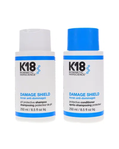 K18 Unisex 17oz Damage Shield Ph Protective Shampoo & Conditioner
